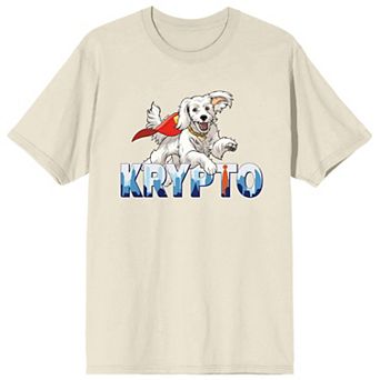 Men's DC Comics Superman 2025 Leaping Krypto Graphic Tee