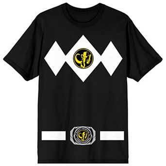Men's Power Rangers Black Ranger Graphic Tee