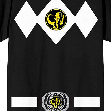 Men's Power Rangers Black Ranger Graphic Tee