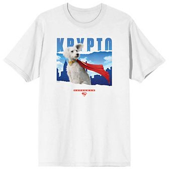 Men's DC Comics Superman 2025 Krypto Pose Graphic Tee