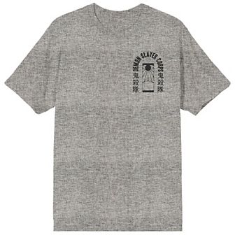 Men's Demon Slayer Tanjiro & Fox Mask Graphic Tee