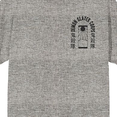 Men's Demon Slayer Tanjiro & Fox Mask Graphic Tee