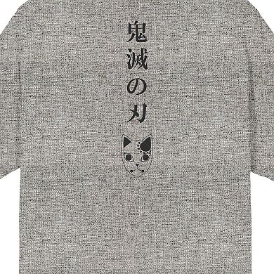 Men's Demon Slayer Tanjiro & Fox Mask Graphic Tee