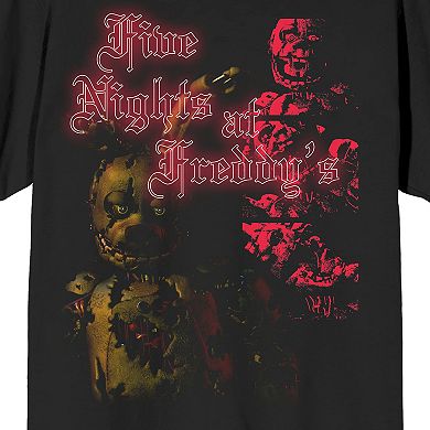 Men's Five Nights At Freddy's I Always Come Back Graphic Tee