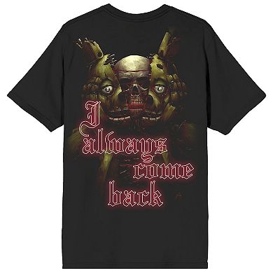 Men's Five Nights At Freddy's I Always Come Back Graphic Tee
