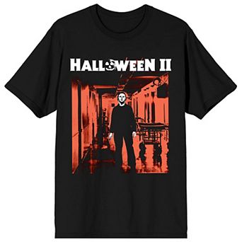 Men's Halloween II Logo Michael Myers Graphic Tee