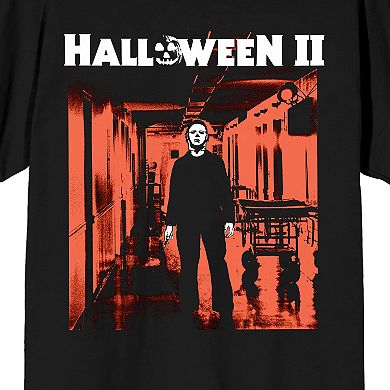 Men's Halloween II Logo Michael Myers Graphic Tee