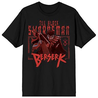 Men's Berserk Guts The Black Swordsman Graphic Tee