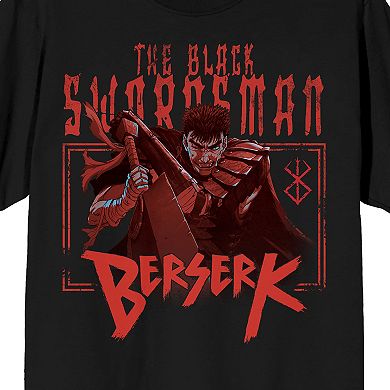 Men's Berserk Guts The Black Swordsman Graphic Tee