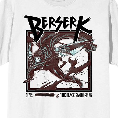 Men's Berserk Guts Blood Splatter Logo Graphic Tee