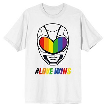 Men's Power Rangers Love Wins Graphic Tee