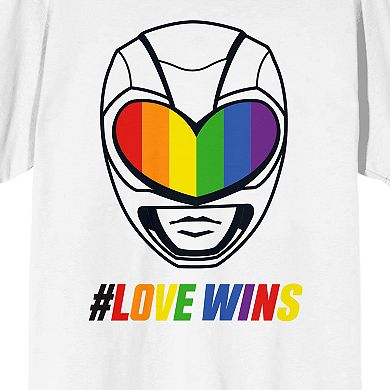 Men's Power Rangers Love Wins Graphic Tee