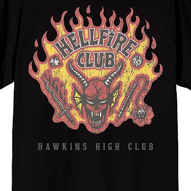 Men's Stranger Things Hellfire Club Graphic Tee