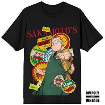 Men's Sakamoto Days Taro Shop Graphic Tee