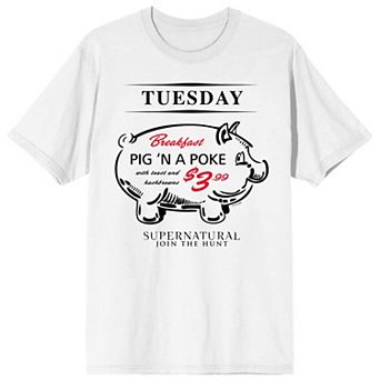 Men's Supernatural Pig 'N A Poke Graphic Tee