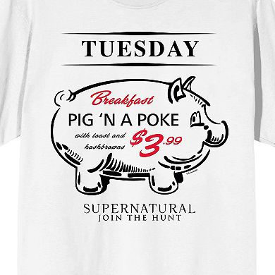 Men's Supernatural Pig 'N A Poke Graphic Tee