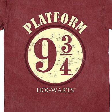 Men's Harry Potter Platform 9 3/4 Short Sleeve Graphic Tee