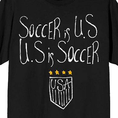 Men's USSF Soccer is US Graphic Tee