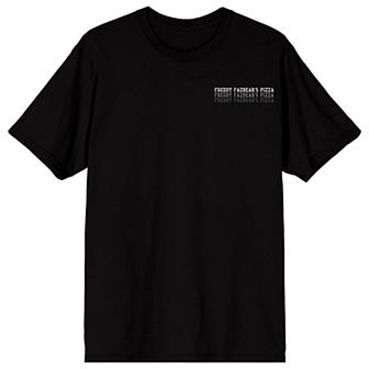 Men's Five Nights At Freddy's Security Badge Graphic Tee