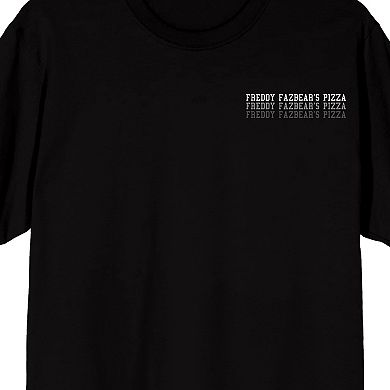 Men's Five Nights At Freddy's Security Badge Graphic Tee