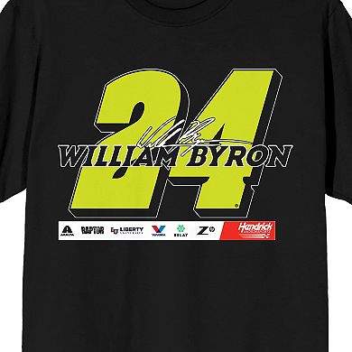 Men's Hendrick Motorsports William Byron Number Graphic Tee
