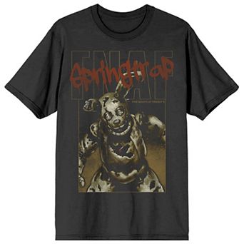 Five Nights At Freddy's Springtrap Short Sleeve Graphic Tee