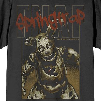 Five Nights At Freddy's Springtrap Short Sleeve Graphic Tee