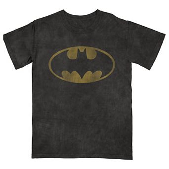 Men's DC Comics Batman Distressed Classic Logo Crewneck Graphic Tee
