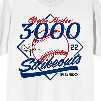 Men's Clayton Kershaw 3000 Strikeouts Graphic Tee