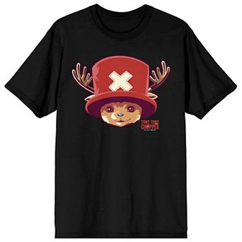 Men's One Piece Tony Tony Chopper Head Graphic Tee
