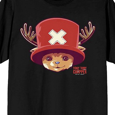 Men's One Piece Tony Tony Chopper Head Graphic Tee
