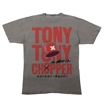 Men's One Piece Tony Tony Chopper Short Sleeve Graphic Tee