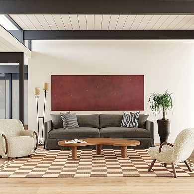 Rugs USA Kia Checkerboard Wool Rug