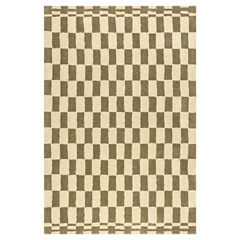 Rugs USA Kia Checkerboard Wool Rug