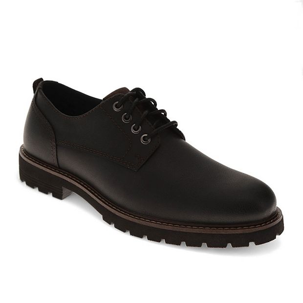Dockers Watkins Men's Lugged Shoes, Size: 9.5, Black