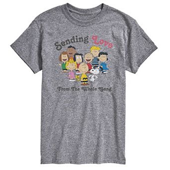 Men's Peanuts Sending Love From The Whole Gang Graphic Tee