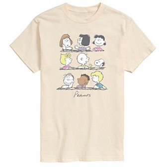 Men's Peanuts Group Vintage Graphic Tee