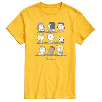 Men's Peanuts Group Vintage Graphic Tee