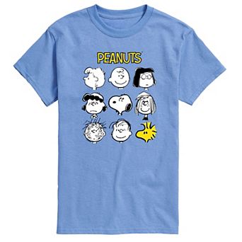 Men's Peanuts Faces Of Peanuts Graphic Tee