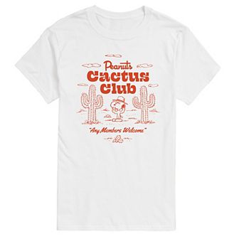 Men's Peanuts Cactus Club Spike Graphic Tee