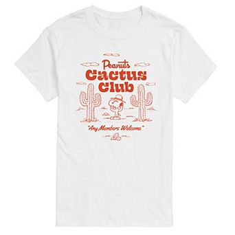 Men's Peanuts Cactus Club Spike Graphic Tee