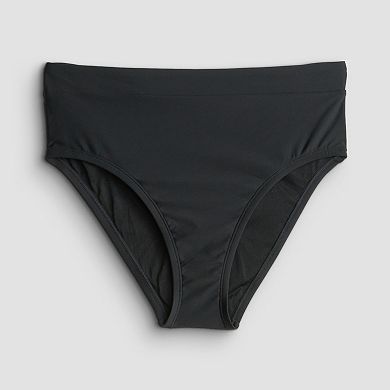 Women's Freshwater High-Leg Mid Waist Hipster Swim Bottoms