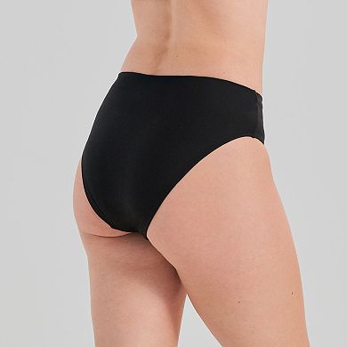 Women's Freshwater High-Leg Mid Waist Hipster Swim Bottoms
