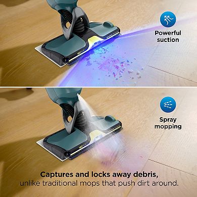Shark® VACMOP Cordless Hard Floor Cleaner, Vacuum and Spray Mop - VM401