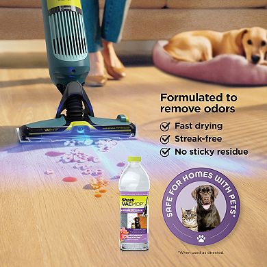 Shark® VACMOP Cordless Hard Floor Cleaner, Vacuum and Spray Mop - VM401