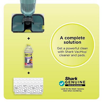 Shark® VACMOP Cordless Hard Floor Cleaner, Vacuum and Spray Mop - VM401