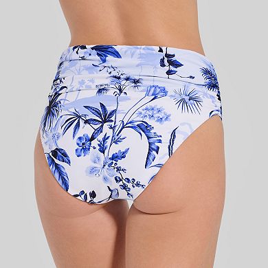 Women's Freshwater Reversible High Waist Brief Swim Bottoms