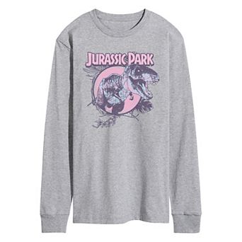 Men's Jurassic Park T-Rex Long Sleeve Graphic Tee
