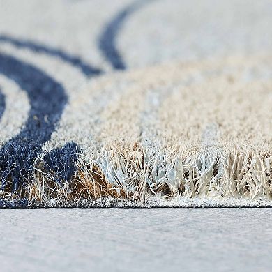 VCNY Home Pumpkins Outdoor Coir Doormat