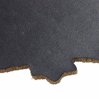VCNY Home Welcome Leaf Outdoor Coir Doormat